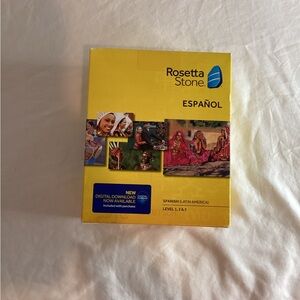Rosetta Stone Español Language Learning Software level 1–3